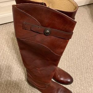 Frye brown boots!